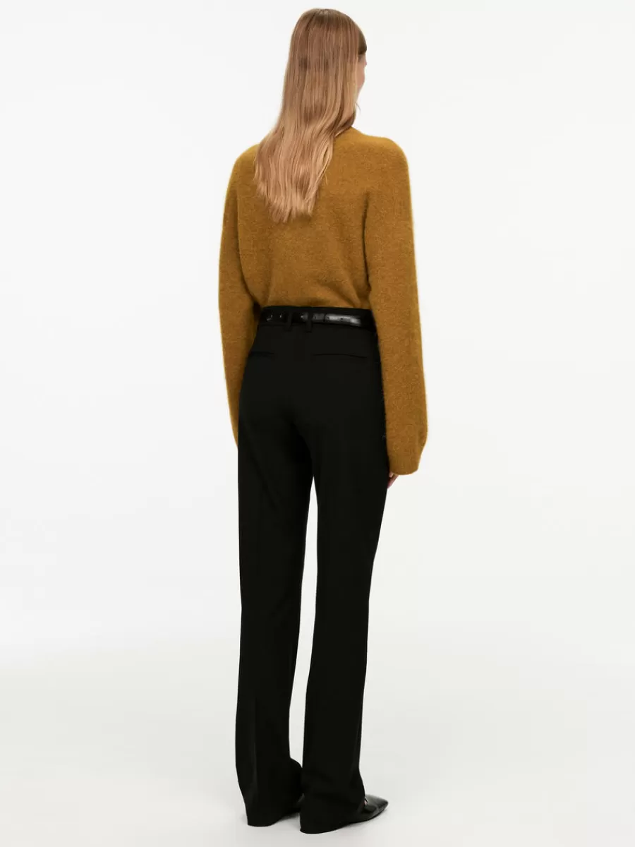 Online ARKET Alpaca-Wool Blend Jumper Dark Yellow