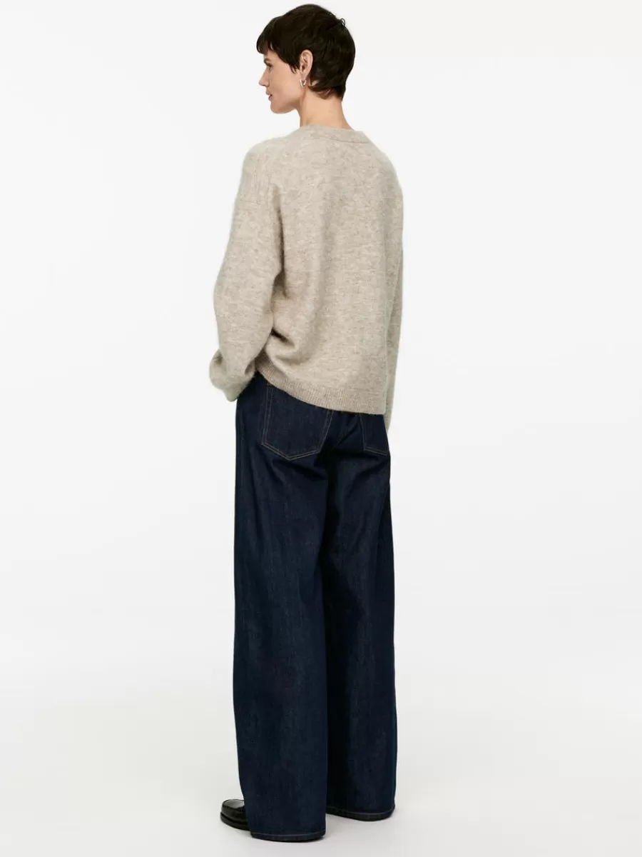 Best ARKET Alpaca-Wool Blend Jumper Beige