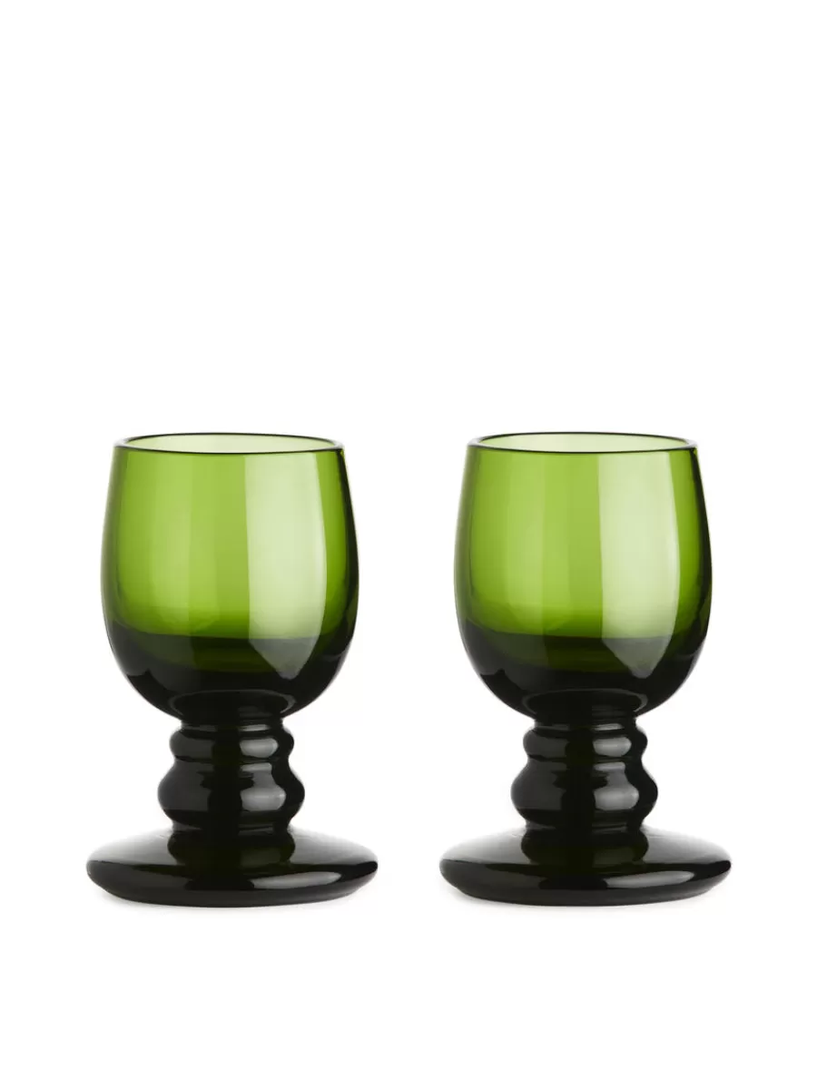 Clearance ARKET Aperitif Glass Set Of 2 Green