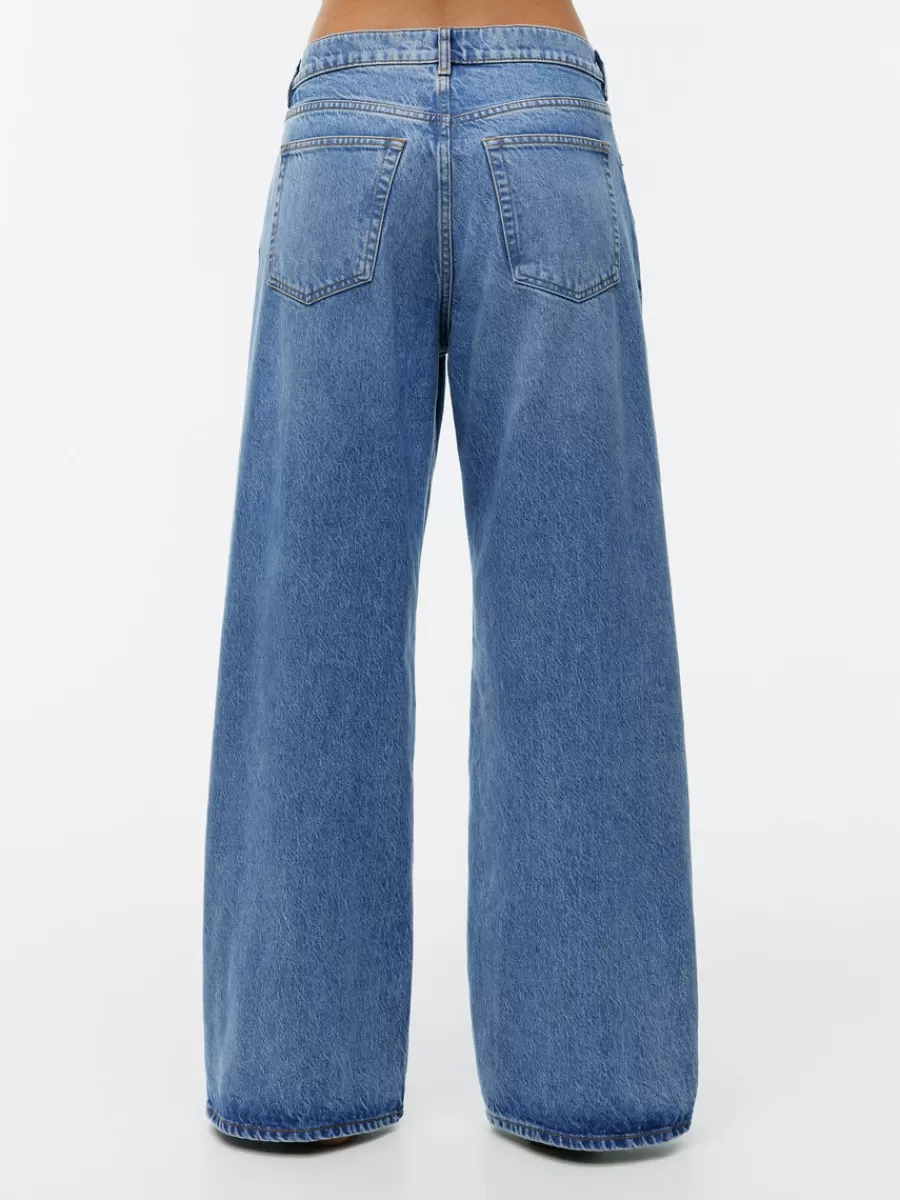 Cheap ARKET CLOUD Low Loose Jeans Blue