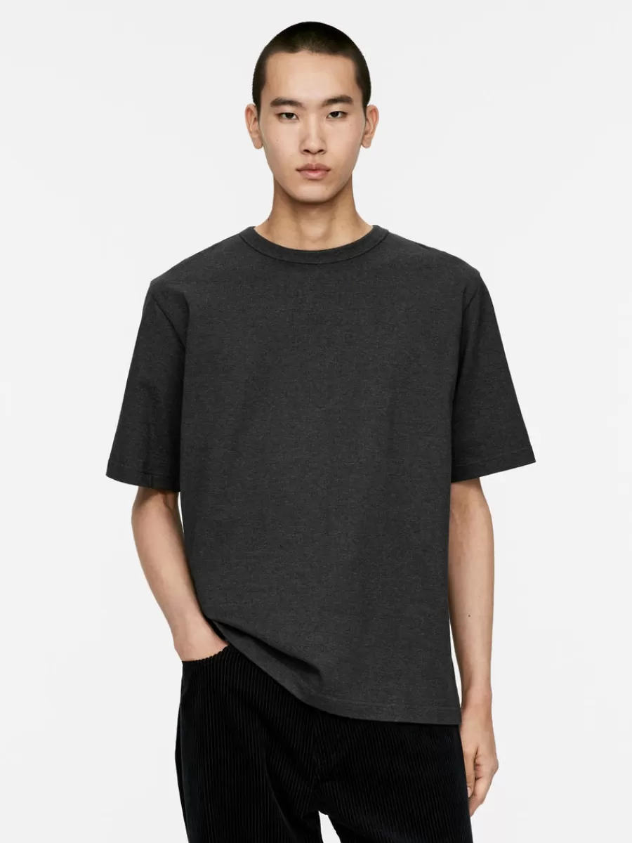 Outlet ARKET Heavy Weight T-Shirt Grey