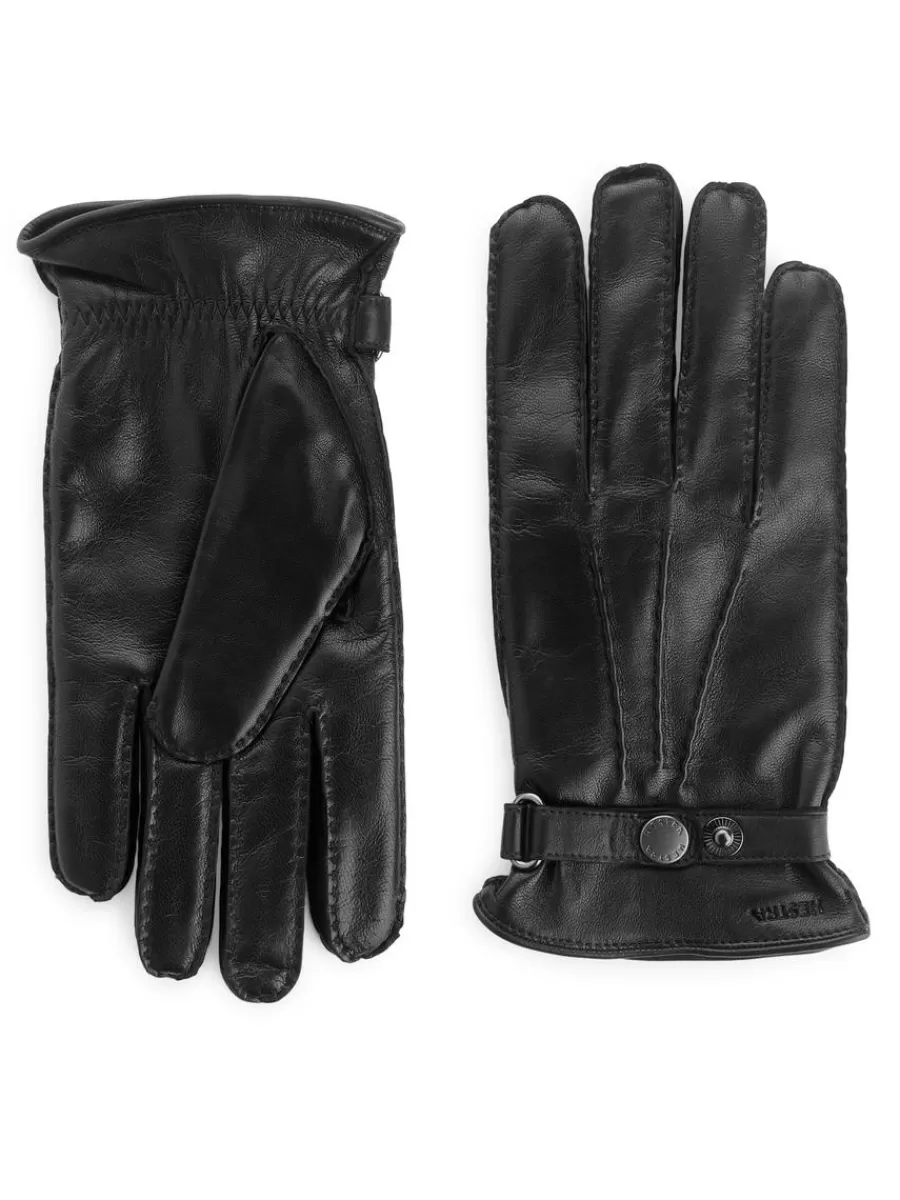 Store ARKET Hestra Jake Gloves Black