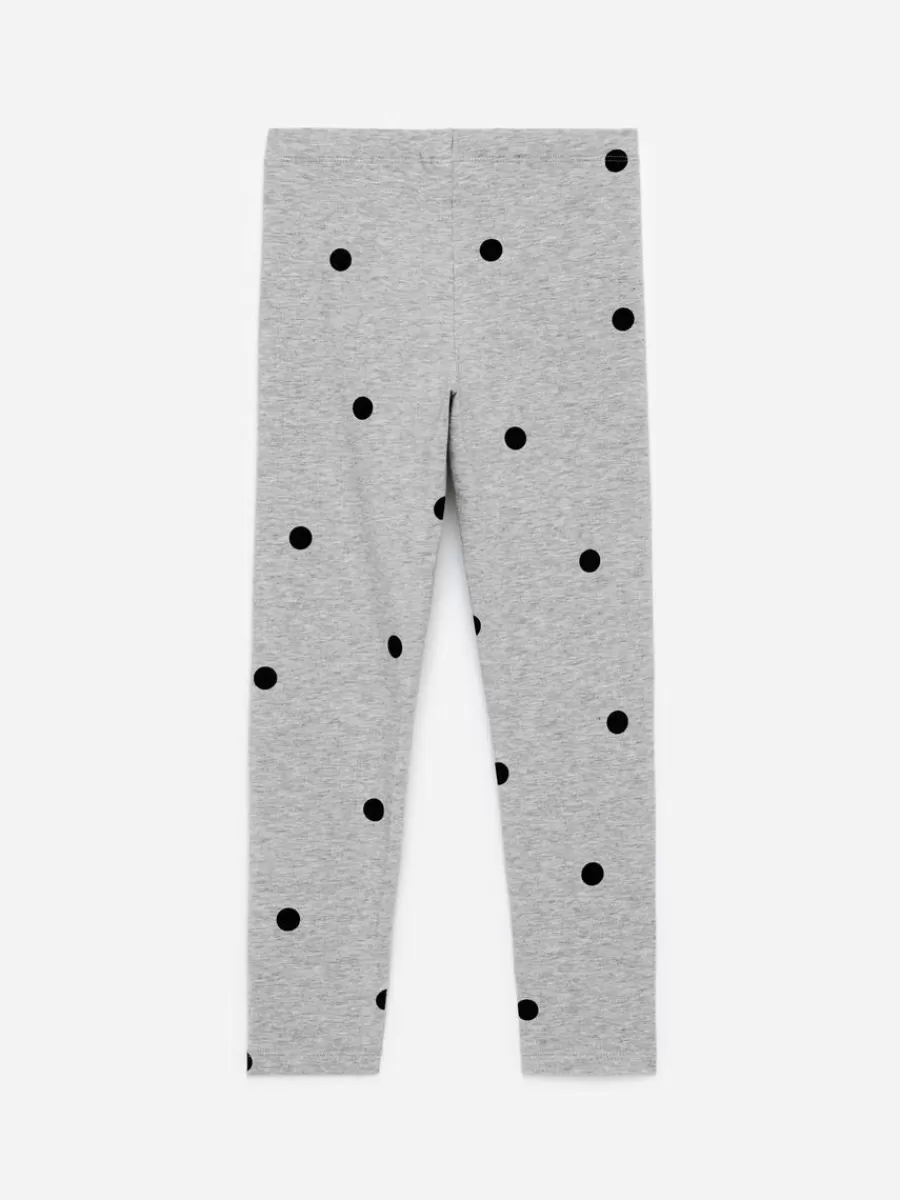 Fashion ARKET Jersey Leggings Grey/Black