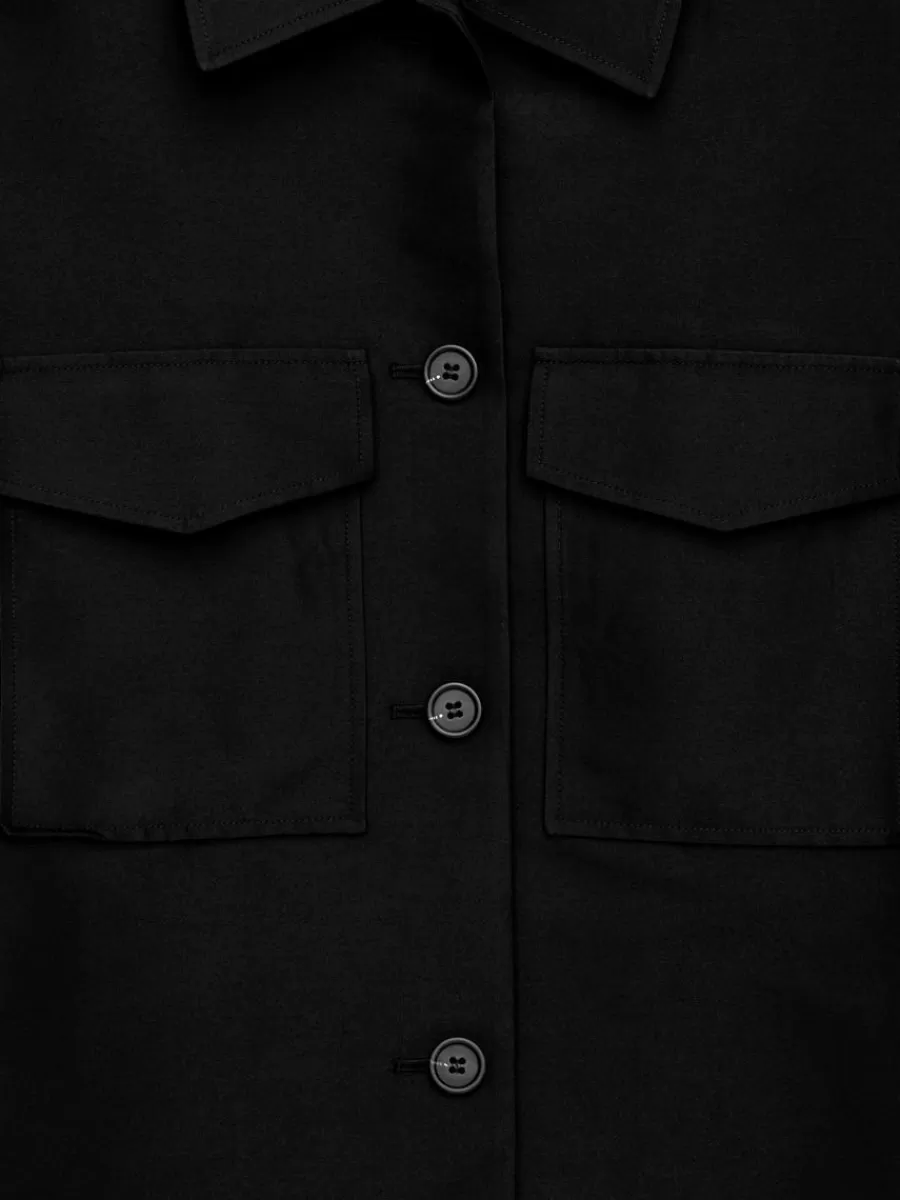 Store ARKET Lyocell-Blend Jacket Black