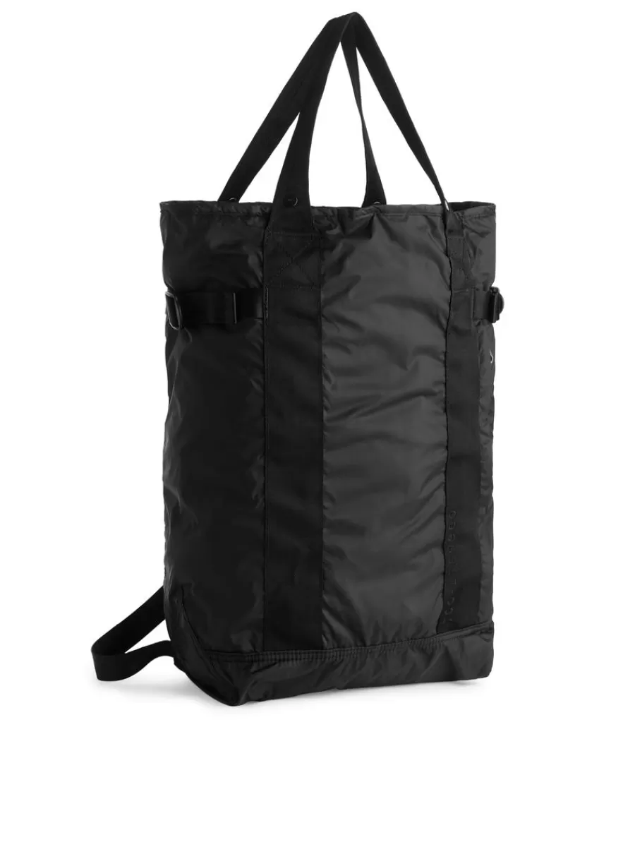 Hot ARKET Packable 2-Way Backpack Black