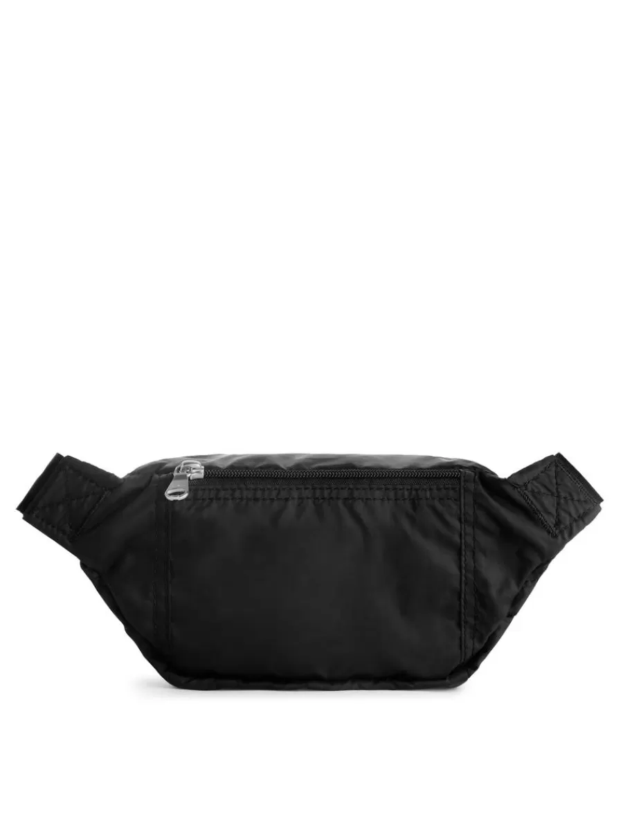 Shop ARKET Packable Crossbody Bag Black