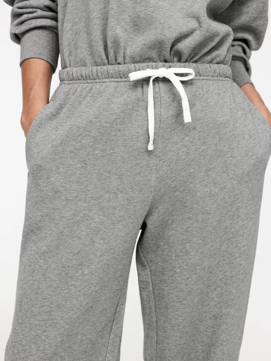 Cheap ARKET Relaxed Cotton Sweatpants Grey